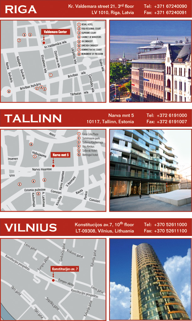 law firm in baltics, legal and tax services,law firm in estonia, tallin, law firm in riga, latvia, law firm in vilnius, lithuania